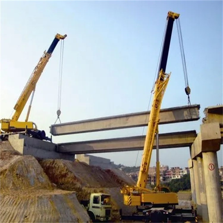 三乡镇桥梁施工吊装